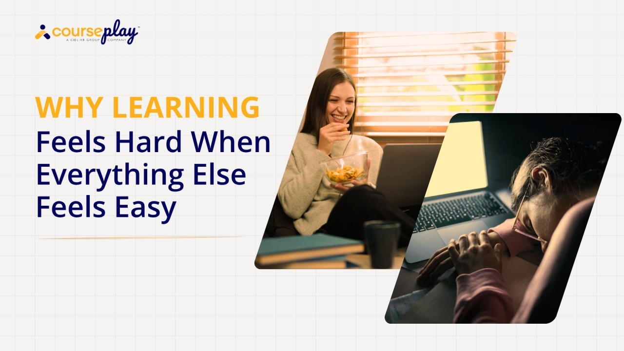 Why Learning Feels Hard When Everything Else Feels Easy
